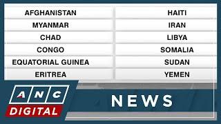 Trump signs proclamation banning travel from 12 countries | ANC