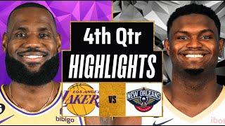 Los Angeles Lakers vs New Orleans Pelicans Full Highlights 4th Qtr | Mar 4 | 2025 NBA Highlights