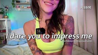 Confidence Building ASMR | Soft-Spoken + Whispered Affirmations. Be your best self - I dare you!