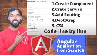 Angular 12 project from scratch | learn all in one video | Enterprise Application in हिंदी