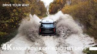 NEW RANGE ROVER OFF ROAD TEST DRIVE // MUD, SAND, WATER // 3.0 DIESEL AND PHEV VEHICLES