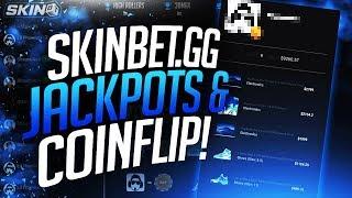 JACKPOT AND COIN FLIPS ON SKINBET