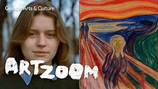 GIRL IN RED in ART ZOOM : EMOJIS and MUNCH | Google Arts & Culture