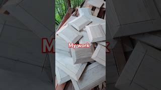 MY WORK #youtube #youtubeshorts #woodworking