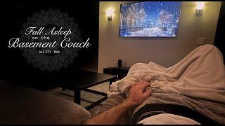 [ASMR] Fall Asleep on the Basement Couch with me (on my chest)