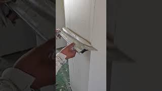 Leveling Construction Effect Like Never Before – Satisfying Putty Scraping!