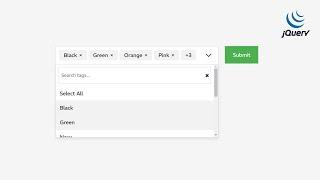 Creating a Custom Multi-Select Tag Dropdown with Searchable Tags using HTML, CSS and jQuery