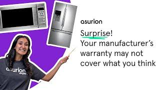 Surprise! Things your manufacturer's warranty doesn't cover | Asurion