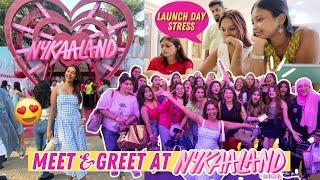 CRAZY Meet & Greet @ Nykaaland! I almost CRIED  Launch & Hectic Shoots WEEK! #HustleWSar