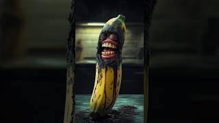 Ghost banana fruit | Horror banana | Scary videos | Horror videos #horror #scary