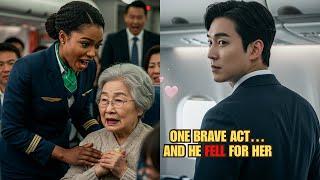She Saved a Stranger on a Plane… But Never Expected to Fall for Korea’s Coldest CEO #storytime