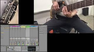 Roland Bass Amp  MICRO CUBE BASS RX Sound Test (back Rec Out Recording）