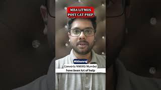 Success Stories | MBA Litmus | Personalised Prep |  Ft Mithun NMIMS Convert | Sudhanshu Sir | IIM L