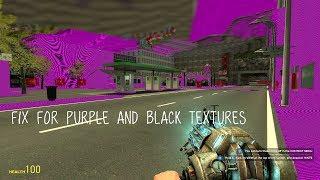 How To Fix Purple & Black Textures for Garry's Mod Tutorial