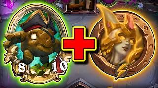 HUGE Menagerie Highroll (CRAZY Pivot at the end!) | Hearthstone Battlegrounds