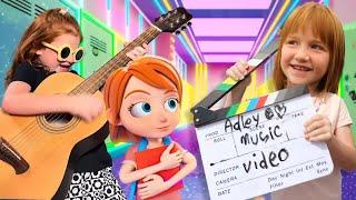 DiRECTED BY ADLEY - a Music Video with Barbie about the First Day of School! "we can dream anything"