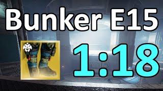 Bunker E15: Legend - 1:18 Platinum