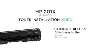 ImagingNow  CF400X CF401X CF402X CF403X  HP 201X   Toner Installation