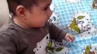 IRMAK AYDIN ırmak burnunu koruyamadı kardeşi yemek sandı ısırdı.