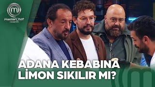 Mehmet Şef'ten Adana Kebabında Limon Tepkisi | MasterChef Türkiye 23.09.2024