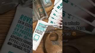 $138 skincare products for only $75.90  Link in description