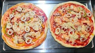 Cách làm Bánh Pizza siêu ngon bằng chảo không cần lò nướng - Combo Món Ăn