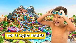 TOP 5 best family hotels with water slides and aqua park Hurghada