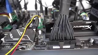 How to build an 8 x NVIDIA GTX 1080 TI Strix - zCash Mining rig