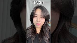 99% girls vs 1% girl #shorts #funny