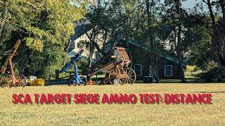 SCA Target Siege Ammo Test - Distance