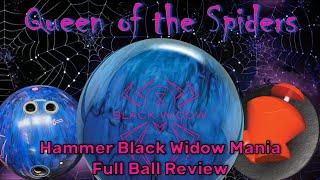 Hammer's New Black Widow Mania is a BEAST! | Full On-Lane Bowling Ball Review