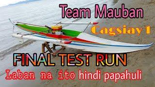 Racing Boat Final Set up Test Run. Bancarera Team Mauban CRT Cagsiay 1 wow sa bilis.