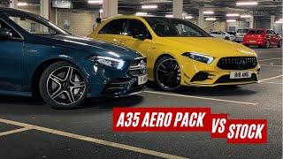 A35 AMG Aero Pack vs Stock - Is The Aero Really Worth It? | UnderTheBonnet