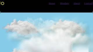 Moving clouds css animation...