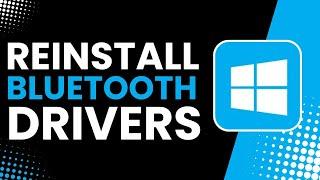 How to Reinstall Bluetooth Driver in Windows 10 !