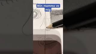 Min mamma vs mig! Vem vann?! #pandi #drawing