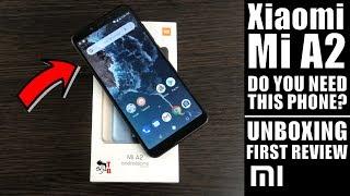 Xiaomi Mi A2: stock Android is not a feature anymore! (Unboxing & REVIEW)