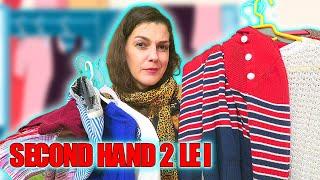 Haine de firmă cu 95% mai ieftine!  Haul second hand la 2 lei!