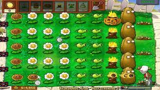 Plants vs Zombies - ВЫЖИВАНИЕ. 01 ДЕНЬ (легкий!)