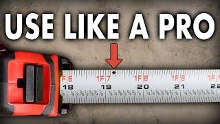 Most homeowners don't know this, how to use a tape measure like a pro