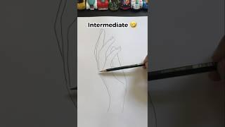 Hand Drawing Progression ! #shorts