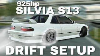 Nissan Silvia s13 DRIFT SETUP 925hp [ Car Parking Multiplayer ]