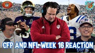 BONUS: College Football Playoff and NFL Week 16 Reaction Show | God Bless Football