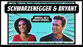 Arnold Schwarzenegger & Karyn Bryant Talk Origin Stories On Set Before She Became The UFC's Anchor!