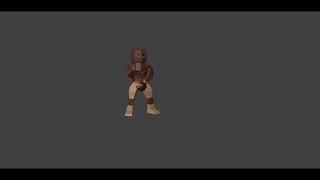 Low Poly Street Fighter (Blender)