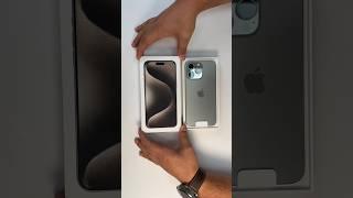 Apple iPhone 15 Pro Max Unboxing & Lens Protector Applying #shorts