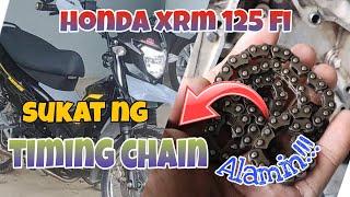 Honda XRM 125 Fi Sukat ng Kanyang TIMING CHAIN. Alamin.