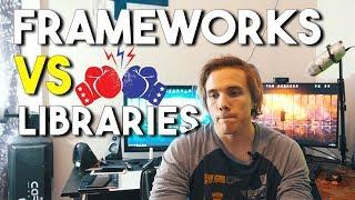 Frameworks VS Libraries (Tech you NEED to KNOW!)