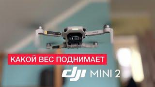 Какой вес поднимает DJI Mini 2?