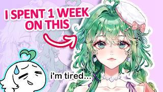 How I Made Myself a VTuber!   [Part 1: Drawing the Model]